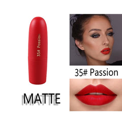 Lipstick Matte  Waterproof 25 Colors - eyesrush
