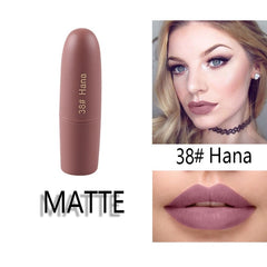 Lipstick Matte  Waterproof 25 Colors - eyesrush